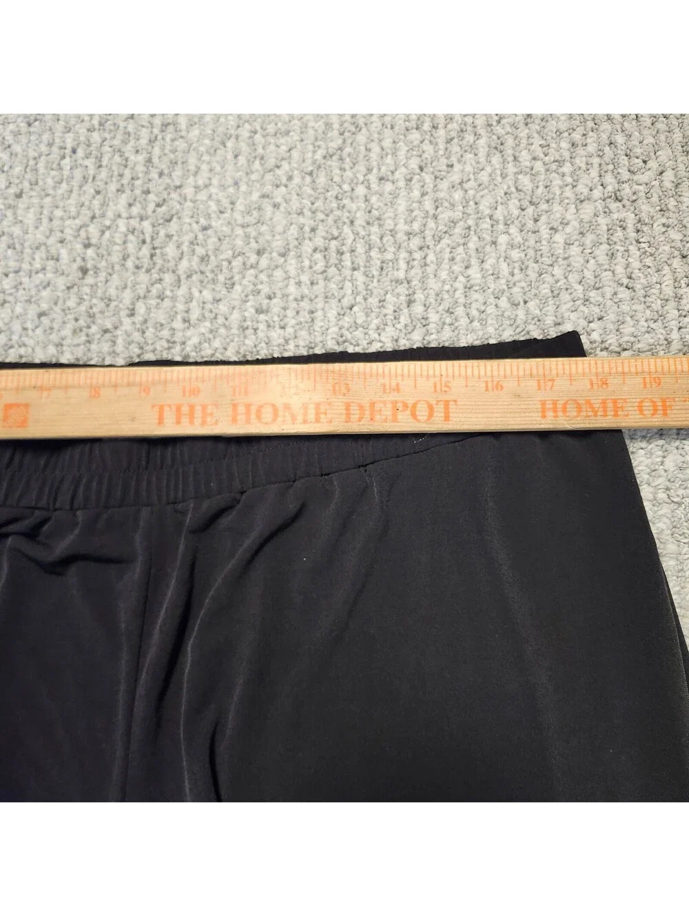 Michael Kors Black Straight Leg Pants Size 2X Elastic Waist